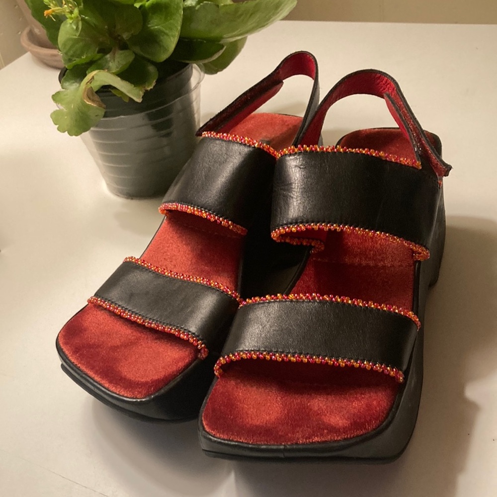 Nine West shoes with bead detail